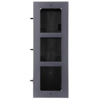 Ramka z puszką do montażu podtynk. 3-modułowa HIKVISION DS-KD-ACF3/Plastic