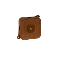 Puszka natynkowa pusta 4 wlotów VIPLAST VP-2 BRĄZOWA IP44 85x85x35mm 027-02