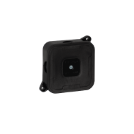 Puszka natynkowa pusta 4 wlotów VIPLAST VP-2 CZARNA IP44 85x85x35mm 027-05