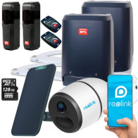 Zestaw BFT VIRGO SMART BT A 20 KIT z kamerą i panelem solarnym