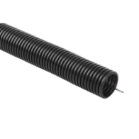 Rura instalacyjna giętka karbowana, peszel PVC, UV, 320N z pilotem 40/34 25m