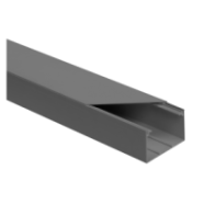 Listwa elektroinstalacyjna kpl. SZARY SLS 60x40 2m (PACZKA 8szt.)