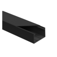 Listwa elektroinstalacyjna kpl. CZARNY CLS 60x40 2m (PACZKA 8zt.)