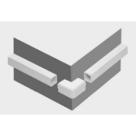 Osprzęt do listew elektroinstalacyjnych, narożnik zewnętrzny BIAŁY NZ 25x18 (1szt.)