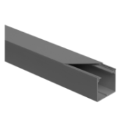 Listwa elektroinstalacyjna kpl. SZARY SLS 40x40 2m (PACZKA 10szt.)