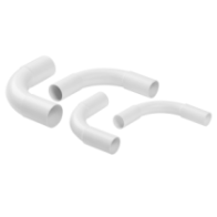 Złączka do rur elektroinstalacyjnych sztywna, kątowa BIAŁY ZKL-20 (1szt.)