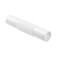 Złączka do rur elektroinstalacyjnych giętka, kątowa lub prosta BIAŁA ZCL-22 (1szt.)