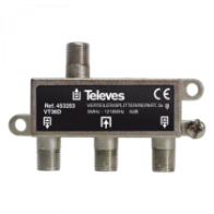 Rozgałęźnik antenowy rtv 3-drożny F3D 453203 TELEVES